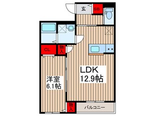 仮)越谷市千間台東新築ﾏﾝｼｮﾝの物件間取画像